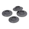4 Stück Vakuum-Saugfuß-Design Waschmaschinen-Fußpolster Rutschfest Antivibration Lärmreduzierendes Pad