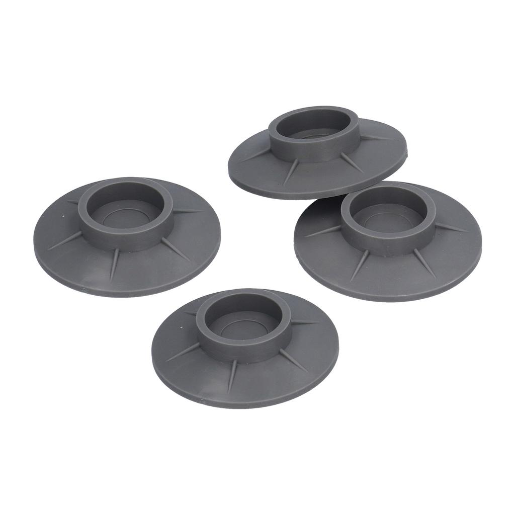 4 Stück Vakuum-Saugfuß-Design Waschmaschinen-Fußpolster Rutschfest Antivibration Lärmreduzierendes Pad