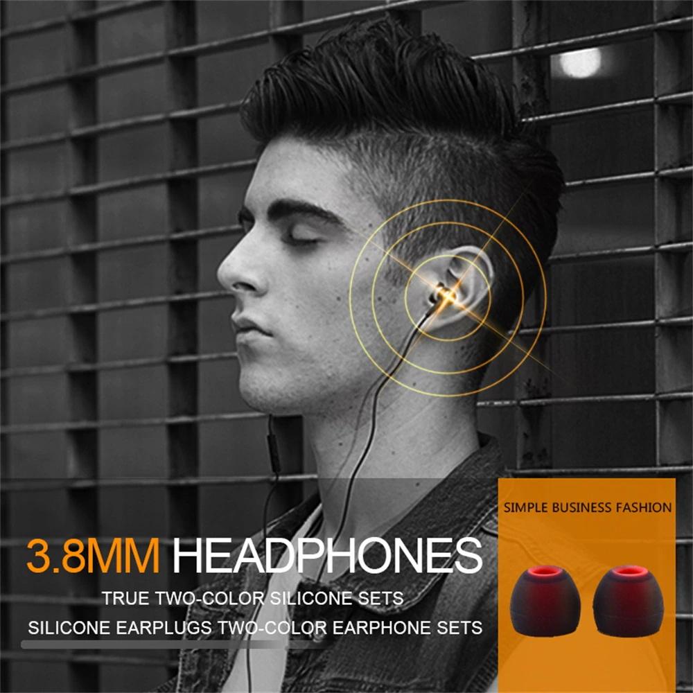 Headphone Accessories Eartip Noise Canceling Ear Plug Airpods Pro Silicone Ear Tips Ear Cap Anti Noise Earpads Earphone Cap