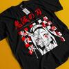 Demon Slayer Shirt Rengoku Kyojuro Tshirt Tanjiro T-Shirt Muzan Doma Wind Tee