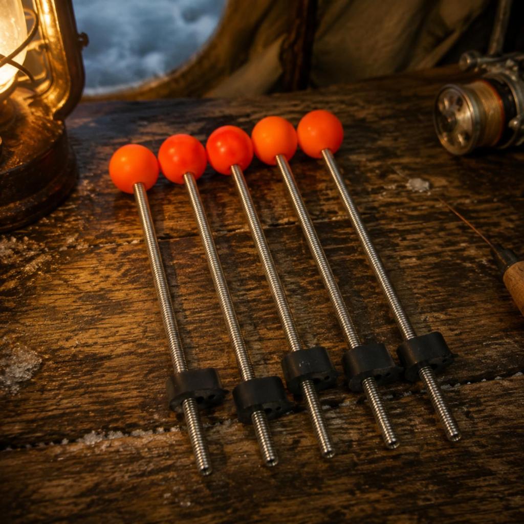 5 Pieces Rod Tip Extension Sturdy Ice Fishing Bite Notifier Accessory Practical