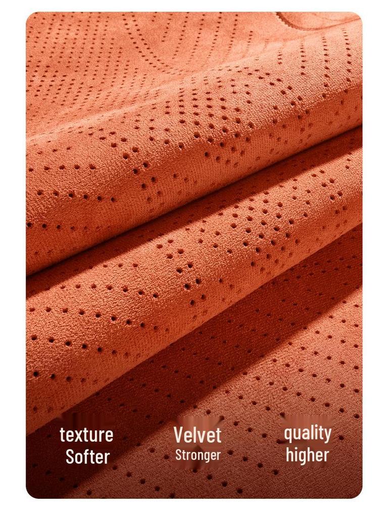 AITO M7 Car Seat Cushion, Universal All-Season Suede Saddle Pad for Six-Seater Vehicles