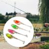 25Pcs Paddle Tail Swimbaits Artificial Worm Baits T Tail Swim Baits for Freshwater Saltwater Soft Fishing Lures