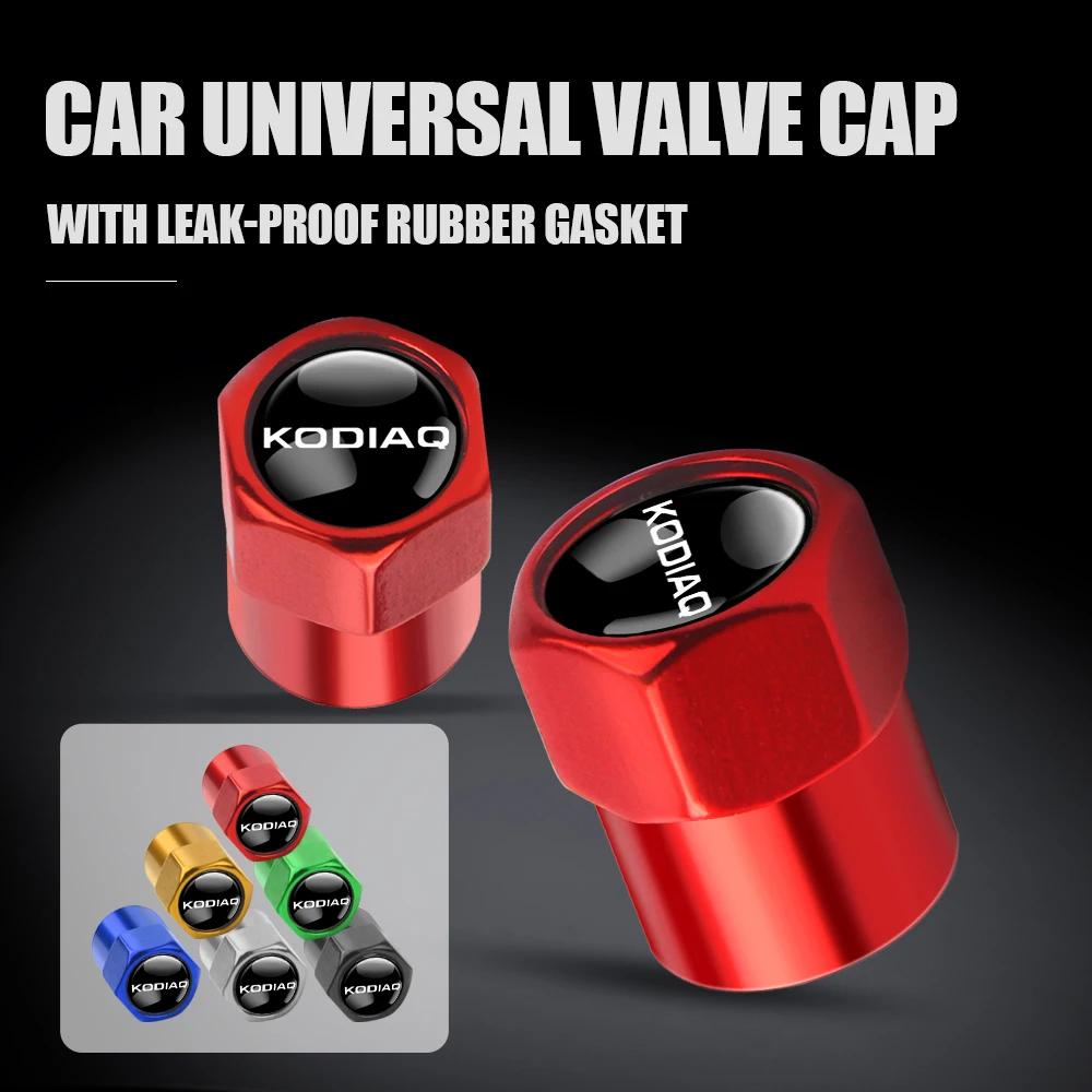 Samolepka na auto 2025 Horká 4ks Styling auta Krytky ventilků pneumatik Odznak auta Krytky proti prachu Pro Skoda S VRS VII Octavia Superb Kodiaq Fabia Kam