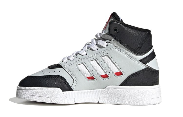 Adidas Originals Drop Step EL J Mid top Kids  Skateboarding Shoes Black Gray Kids  HP7798 28