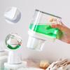 Sealed Laundry Powder Storage Box with Measuring Cup Detergent Powder Tank