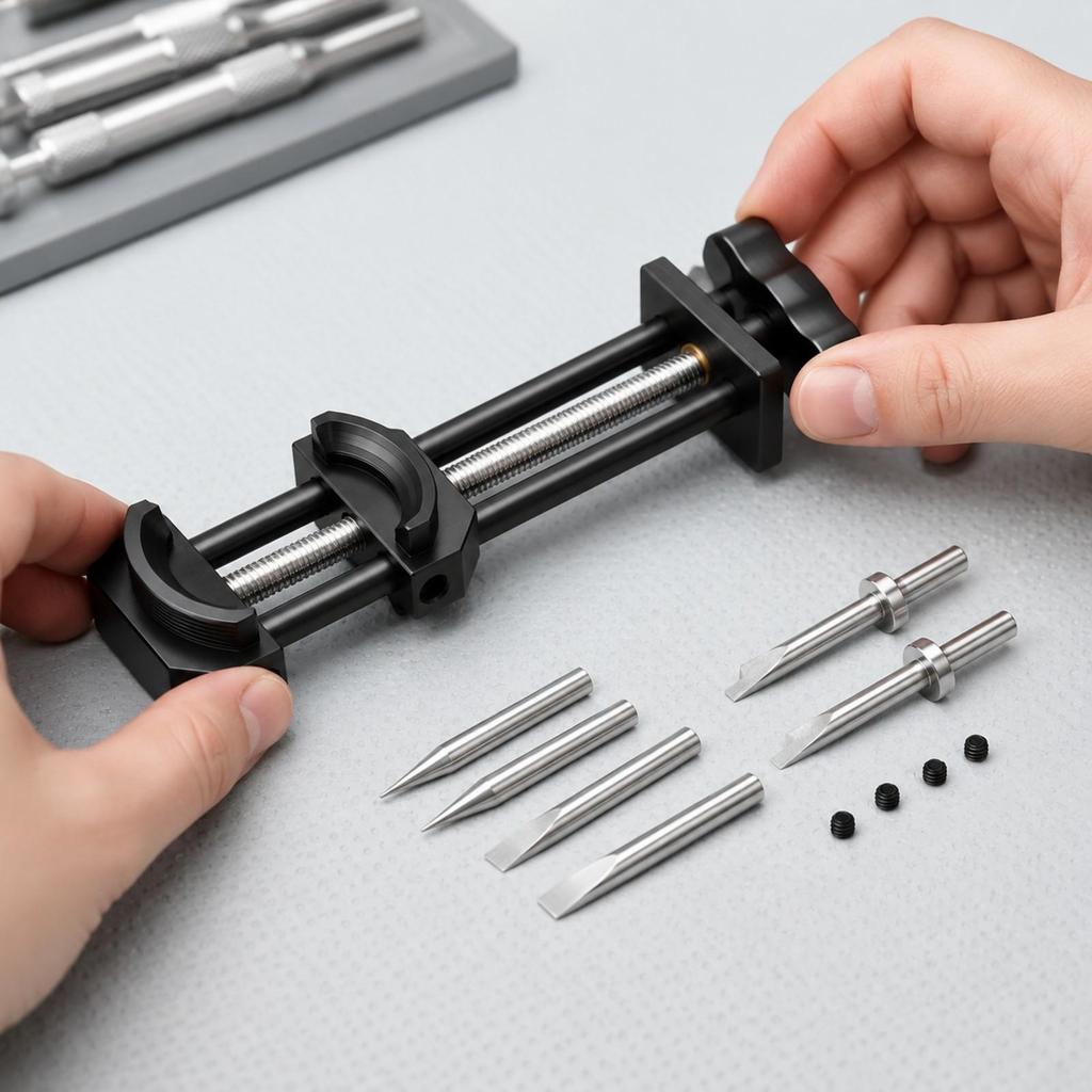 Lens and Strainer Thread Repair Tool Optical Bezel Removal with