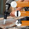 18 Needle Electric Rust Remover Rust Removal Tool With Hardened Steel Tip For Metal And Concrete Surfaces Cleaning