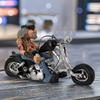 Lustige Biker-Harzfigurine, Motorradfahrer-Heimdekorationsstatue, Retro-Regalornament, Schreibtisch-Tischplatten-Dekoration für Männer