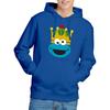 Sesame Street Unisex Adult Cookie Monster Nutcracker Christmas Hoodie
