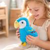 Plüsch-Schlüsselanhänger-Spielzeug, Niedlicher Vogel Plüschtier Anhänger Puppe für Taschen und Rucksäcke