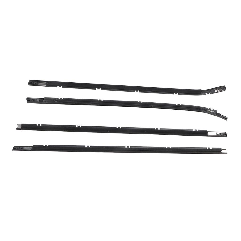 4PCS Car Door Window Weatherstrip Windproof Dustproof Water Resistant Decorative 82210 2L000 for