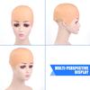 Latex Bald Caps Fake Head Skin Halloween Cosplay Costume Accessories Bald Hat Bald Wig Caps Makeup Bald Head Wig Caps
