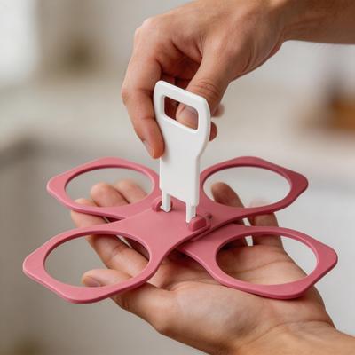 1PC Folding Cup Holder/tray Takeaway Coffee Soft Drink Pint Beer Beverage Holder, Sturdy and Reusable