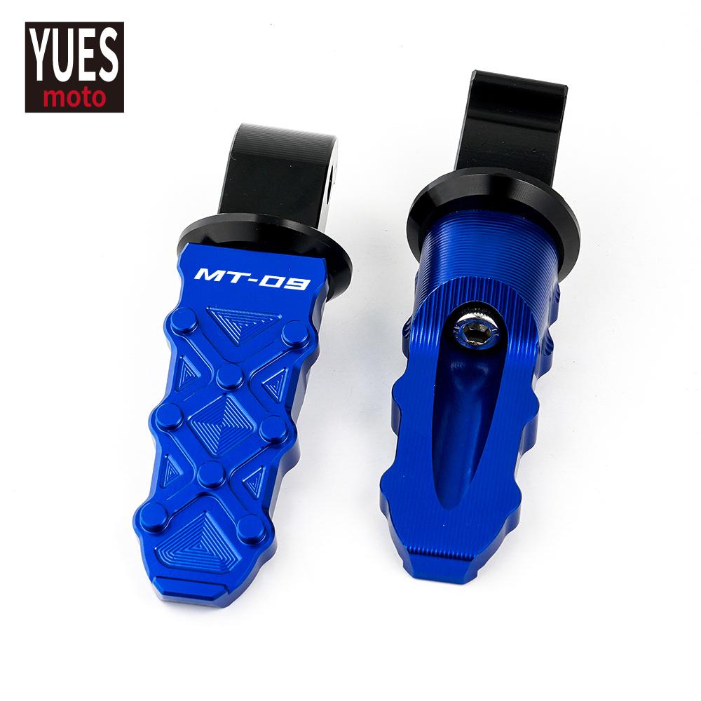 Motorcycles Accessories For Yamaha MT 09 2014- Footrests Passenger Rear  Foot Pegs