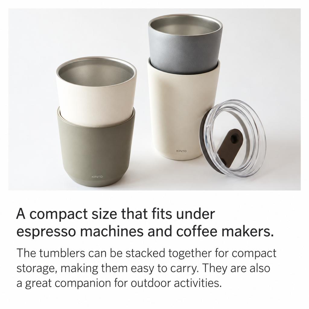 KINTO To Go Tumbler 240ml Khaki 30434