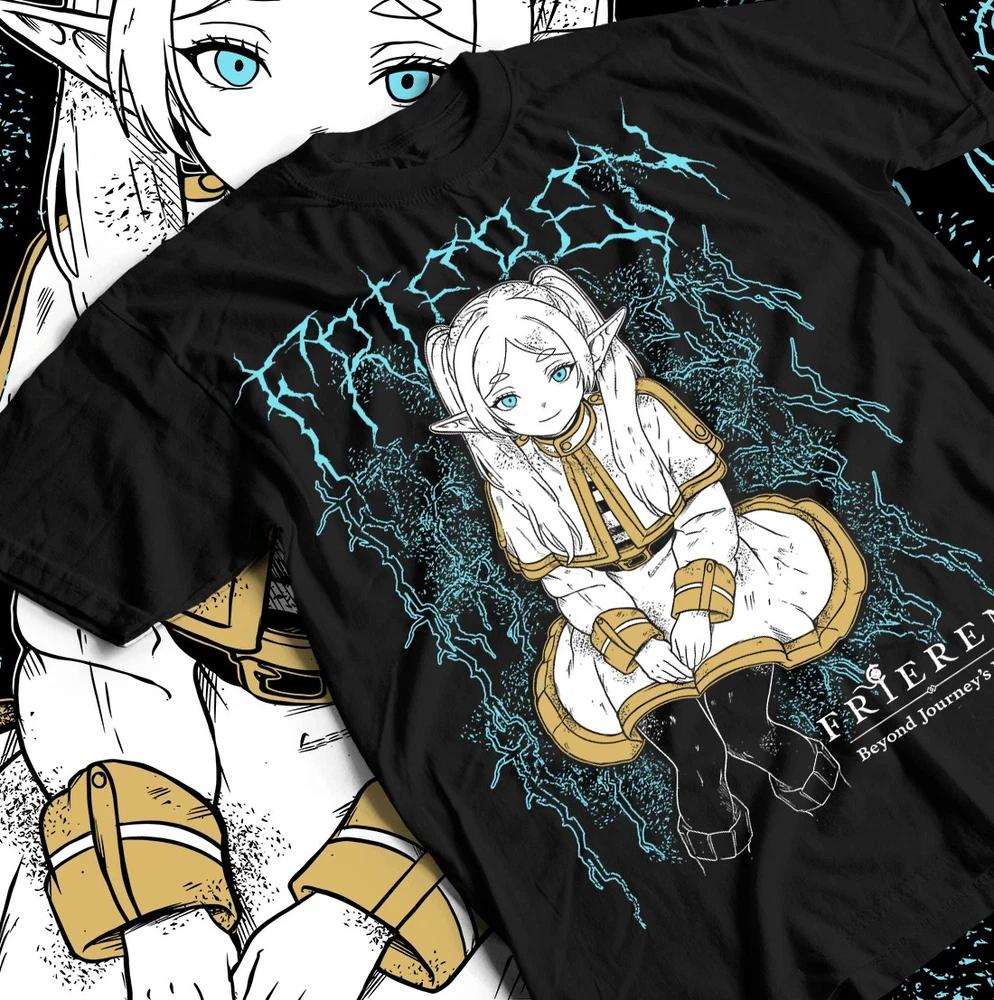Frieren Tshirt Beyond Journeys End Fern Stark T Shirthikaru Rihito9 S