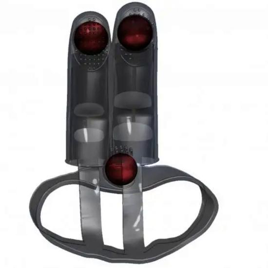 Bærbar fingerhylsevibrator fingertupp G-punktmassasjeapparat Sexleketøy for voksne