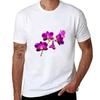 Purple Phalaenopsis (moth) orchids T-Shirt Blouse customizeds mens big and tall t shirts