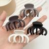 Elegant Frosted Octopus Claw Clip - Korean High-End Updo Hair Accessory