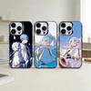 Anime F-Frieren Beyond Journeys End Phone Case Color Silver Shell For IPhone 17 16 15 14 13 12 11 Pro Max Plus