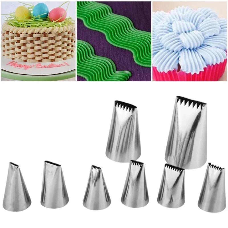 1D 200 Cake Icing Piping Nozzle Basket Weave Pastry Tips Cake Cream Cupcake Sugar Craft Decorating Tools