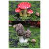 1/3Pcs/Set Simulated Mushroom Ornaments Garden Resin Flower Pots Decorated Moss Microlandscape Home Decoration Accessories