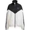 Originals Tracktop Striped Logo Versatile Comfortable Casual Jacket Women Jacket White Black JZ6777