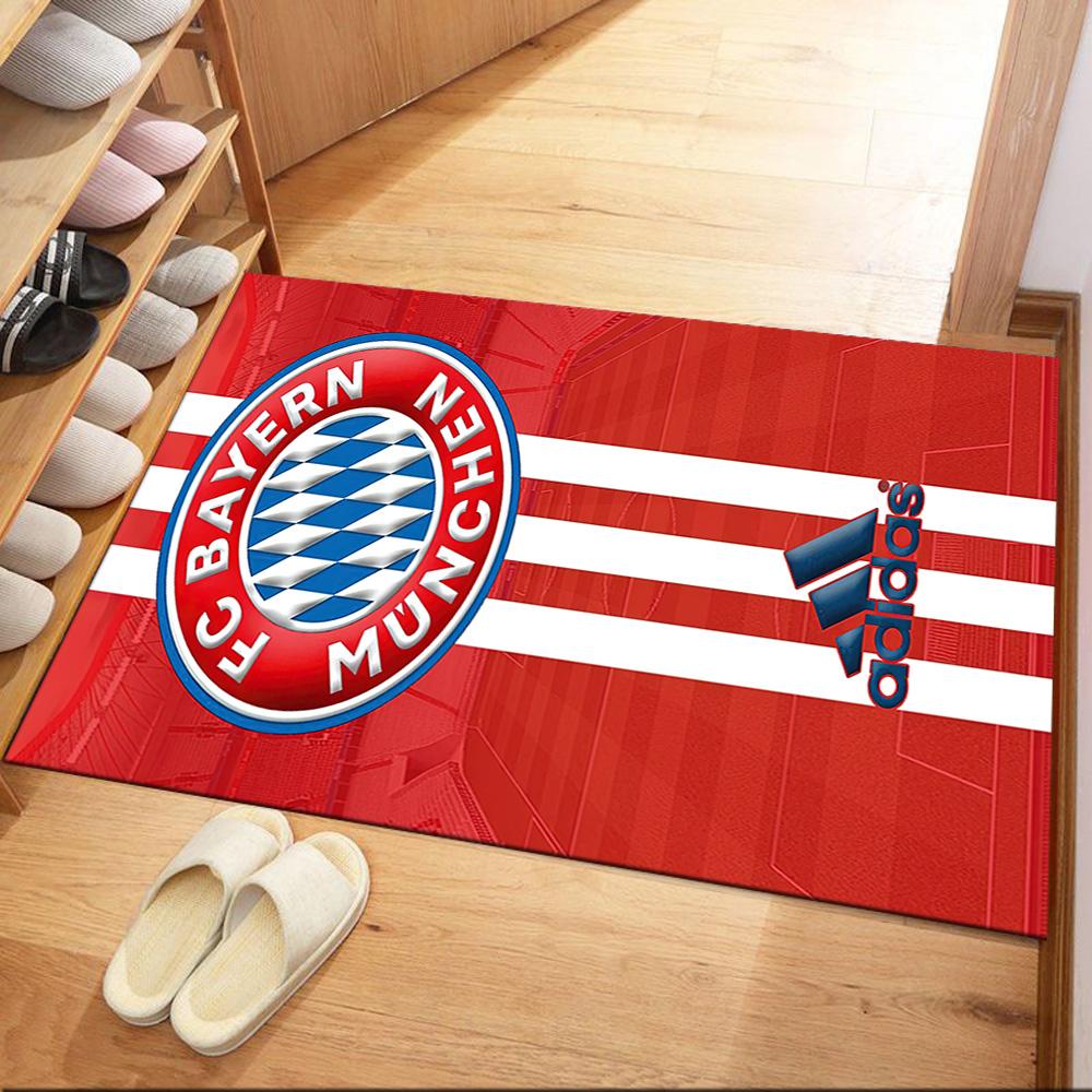 Bayern Munich Floor Rug Office Rug Perfect for Bedrooms Balcony Game Room Entryway Antislip Carpet Decorate Offices