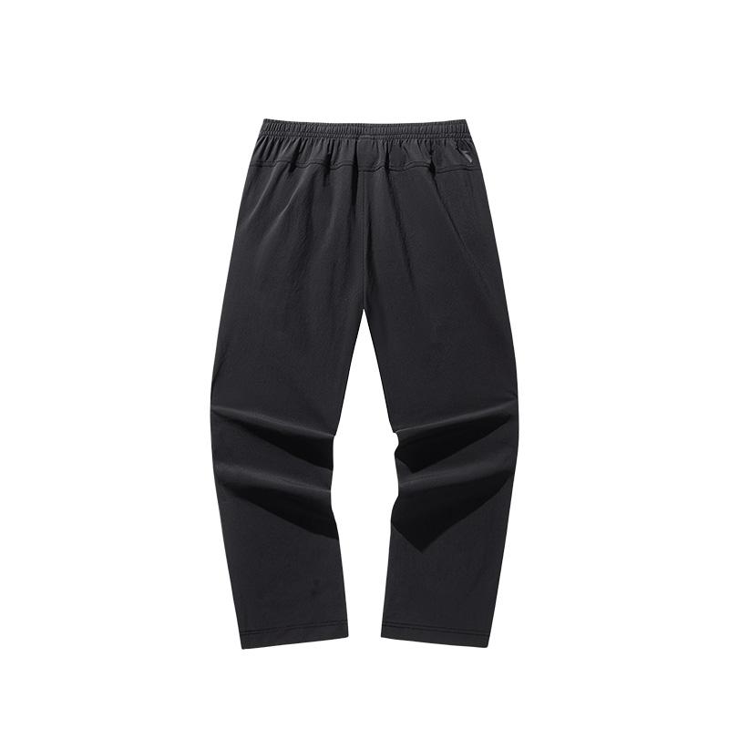 Anta Outdoor Series Casual Comfortable Versatile Sports Long Pants Men bottoms Basic-Black 952526508-3