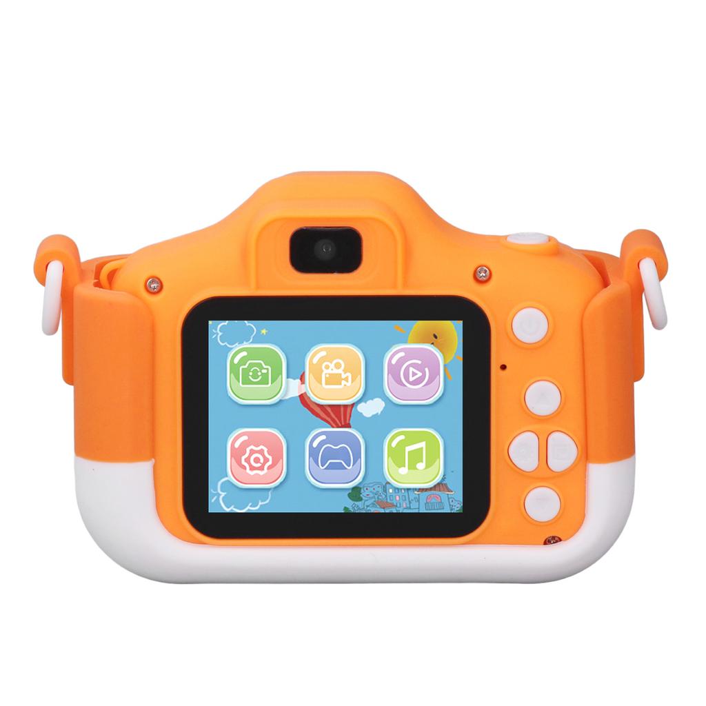 Kids Camera 2in IPS Screen HD Dual Camera Children Digital Video Camcorder with Game Cute