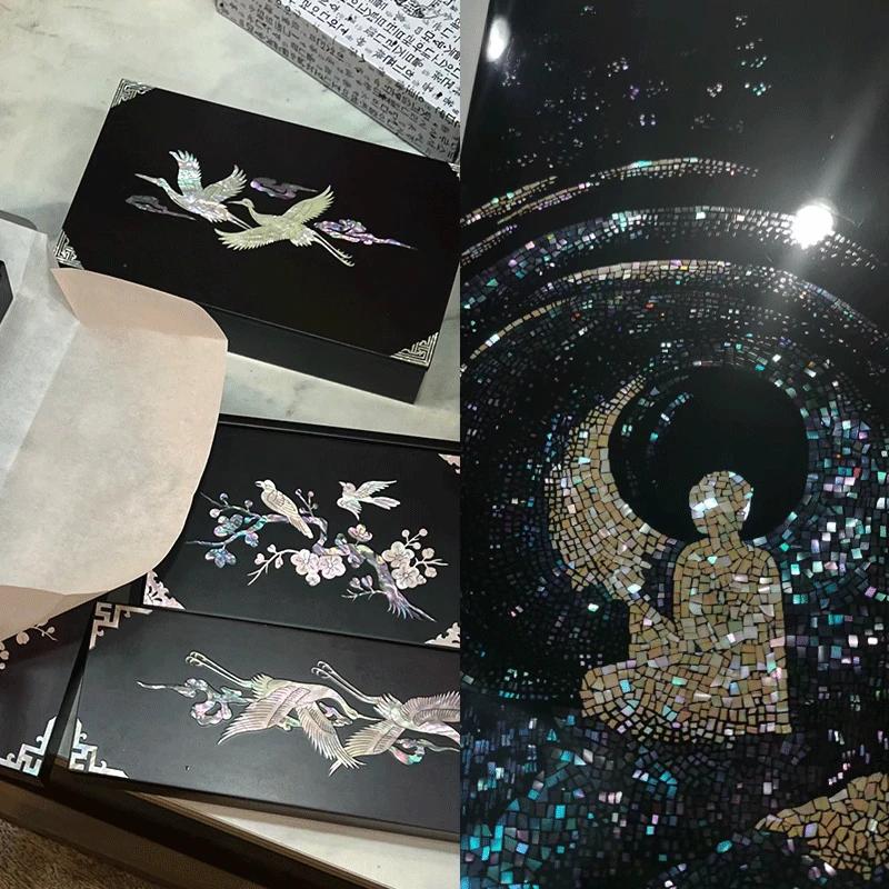 1Piece Natural Abalone Shell Mother of Pearl Laminate Sheet DIY Home Decoration Material Crafts Carved Slice Inlay 40x70mm