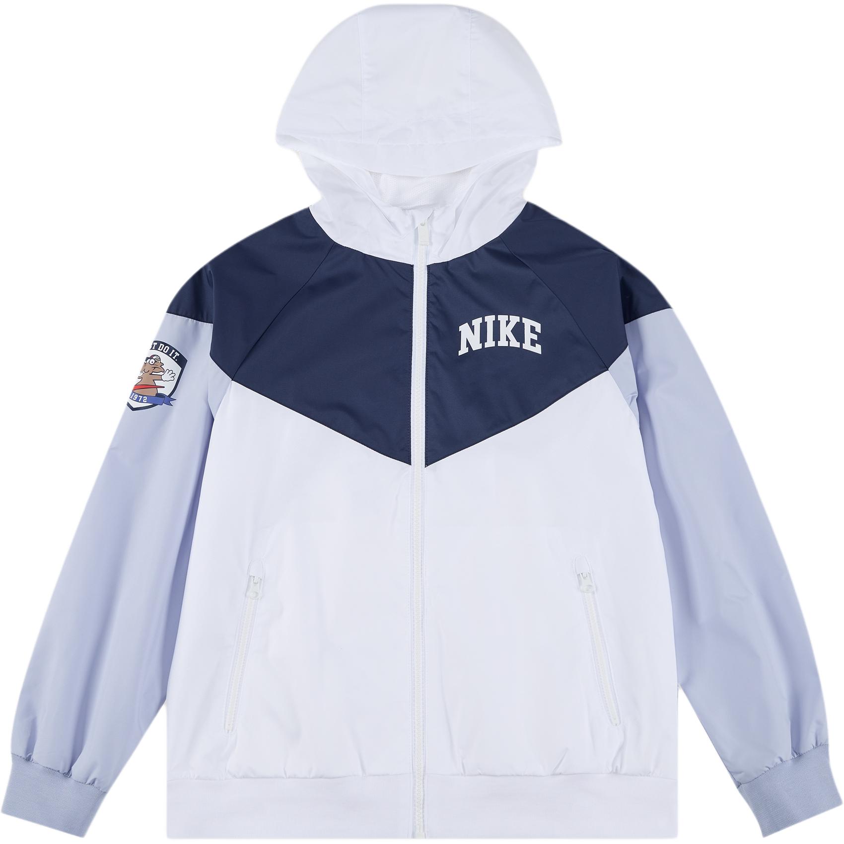 

Куртка Nike Sportswear Windrunner Модная Удобная Универсальная С капюшоном Молодежная Детская куртка IM3389-100 M