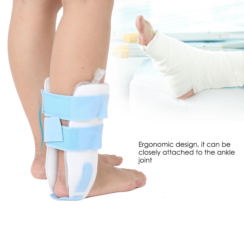 Adjustable Ankle Support Air Brace Inflatable Splint Sprain Stabilizer Guard Strap
