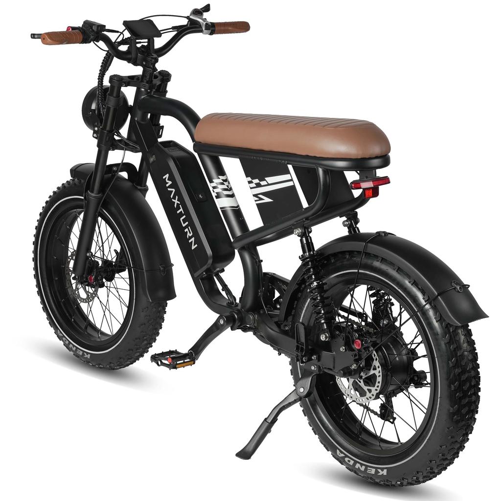 MAXTURN MX10 Elektrisches Mountainbike mit 48V 13,5Ah Akku, Shimano 7-Gang