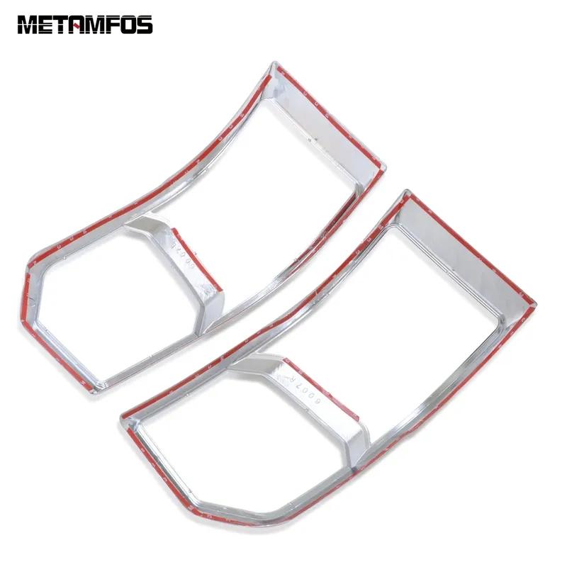 Head Light Lamp Cover Trim For Toyota Hiace Commuter 2011-2015 2016 2017 2018 Chrome Headlight Protection Frame Car Accessories