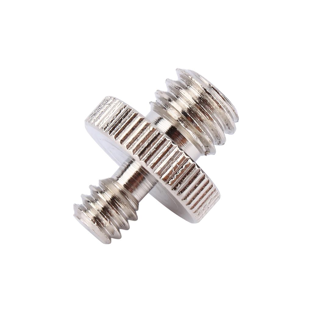 1pc 1 4 Male to 3 8 Male Threaded Metal Screw Adapter For Camera Tripod Stand DSLR SLR
