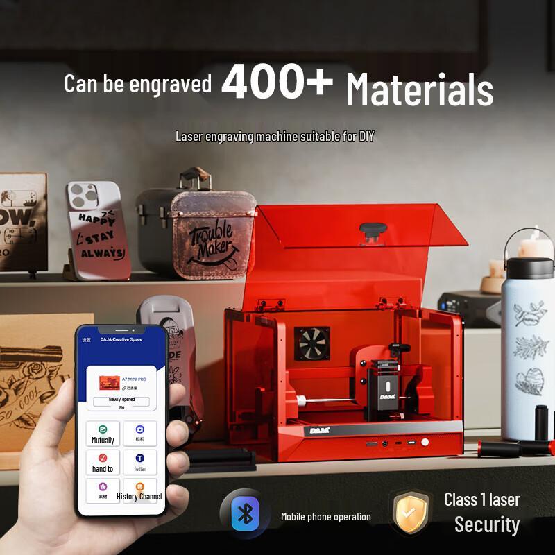 DiaoJiang Desktop Laser Engraver & Engraving Accessories CN plug (adapter included)