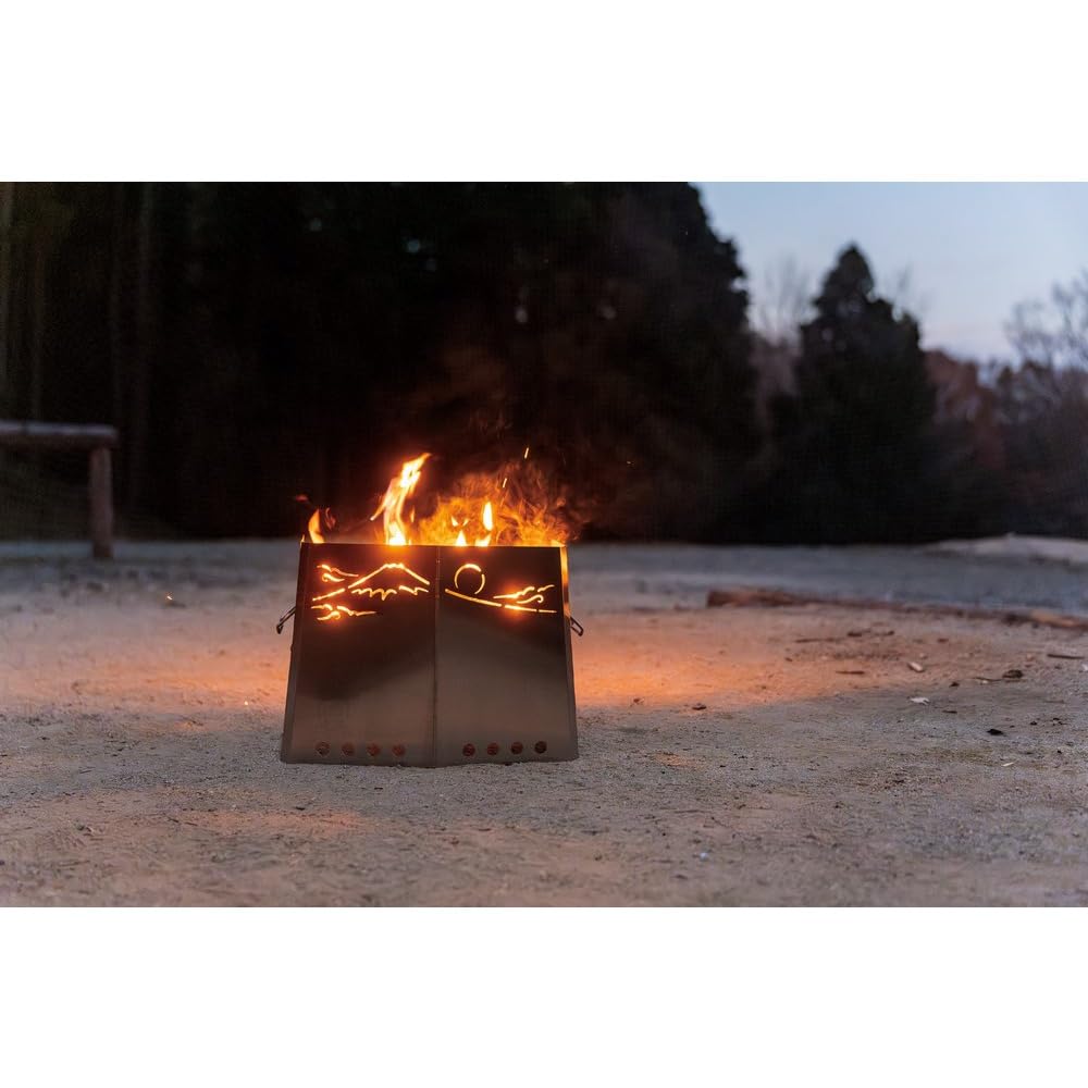 UNIFLAME 40th Anniversary Firewood Grill 2, Mt. Fuji Ver., 682838 (FF)