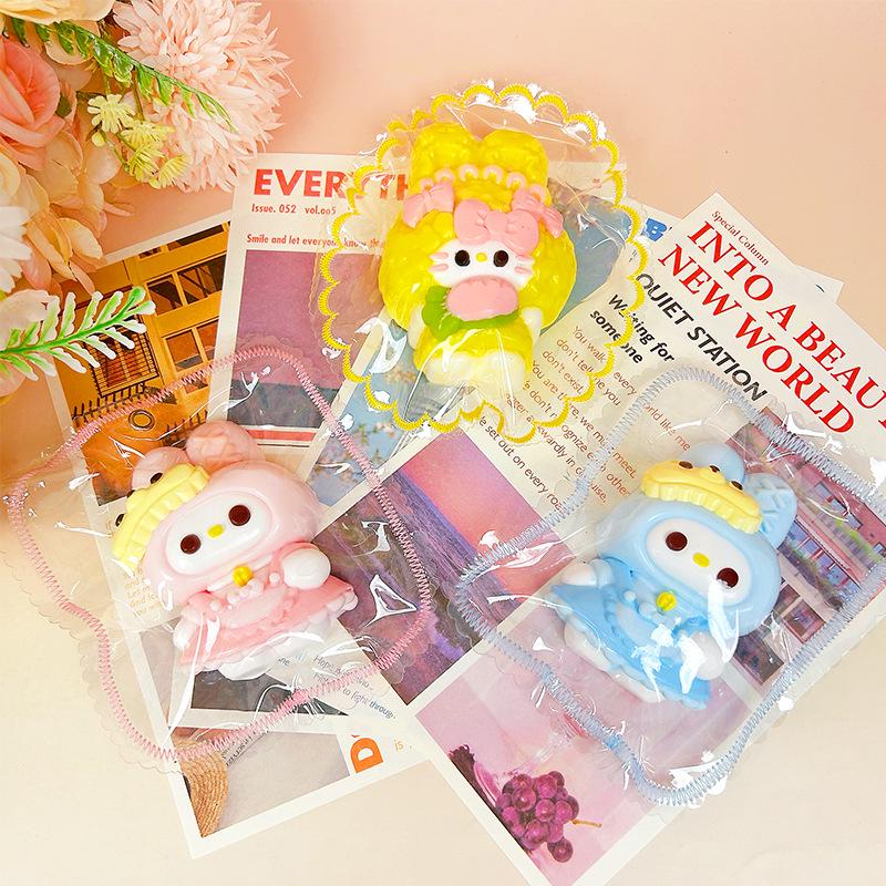 KT Series Squishy Silicone Animal Cream Slime Toy with Seamless Edge