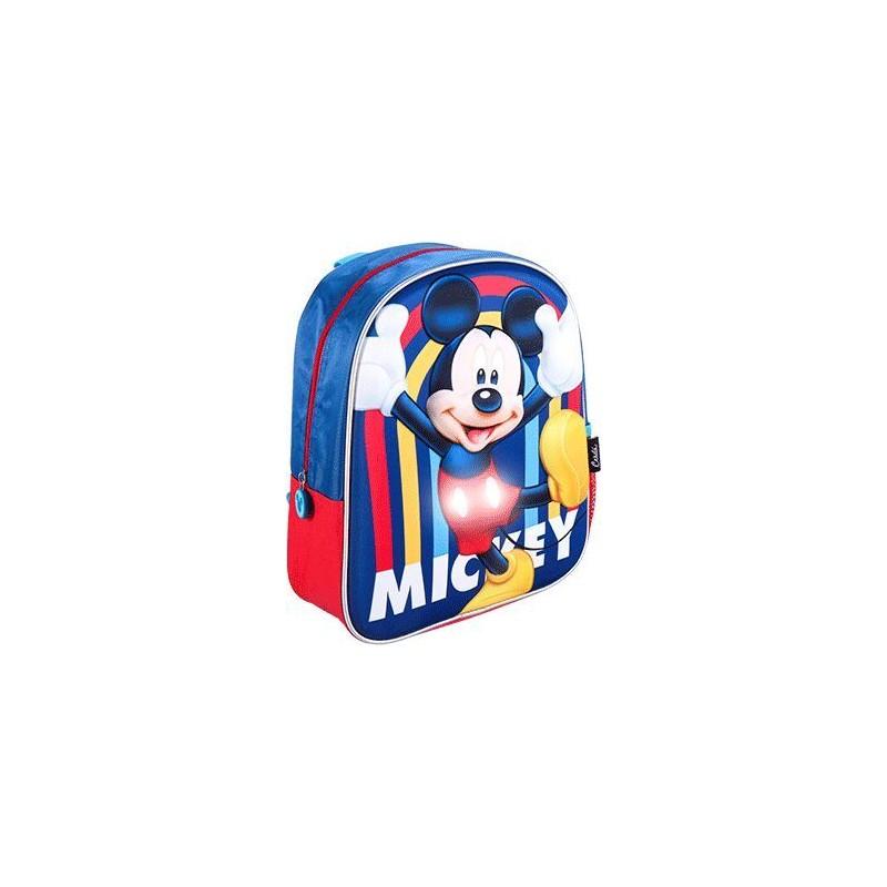 Mickey Mouse 31cm 3D Backpack with Light