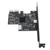 USB 3.2 GEN2 Expansion Card 10Gbps PCIE 2X Interface Support Type C and Type E Front for ASM3142 Chip Expansion Card