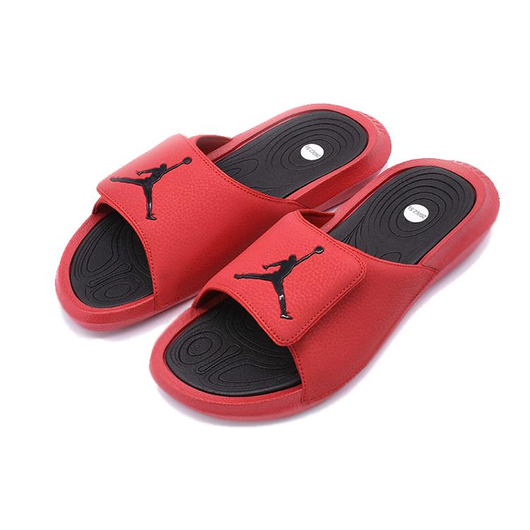Air Jordan Hydro 6 Slide 'Gym Red Black' 881473-600