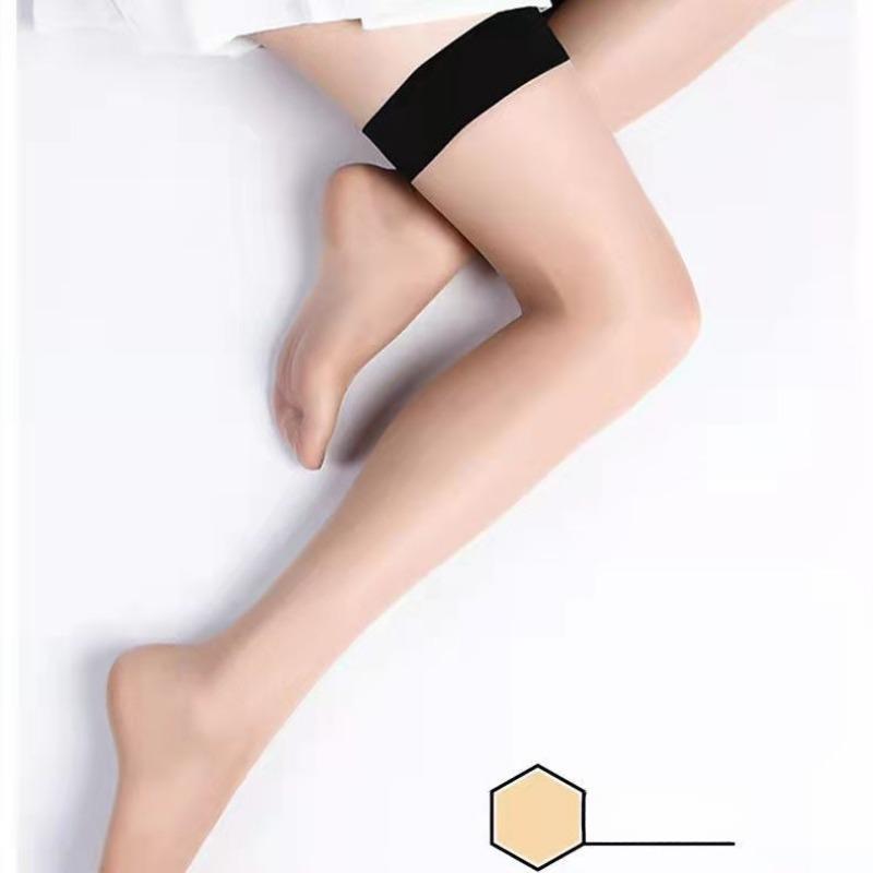 Stockings Free Stockings Ladies Summer Ultra-thin Sexy Lace High Tube Large Size Over-the-knee Socks