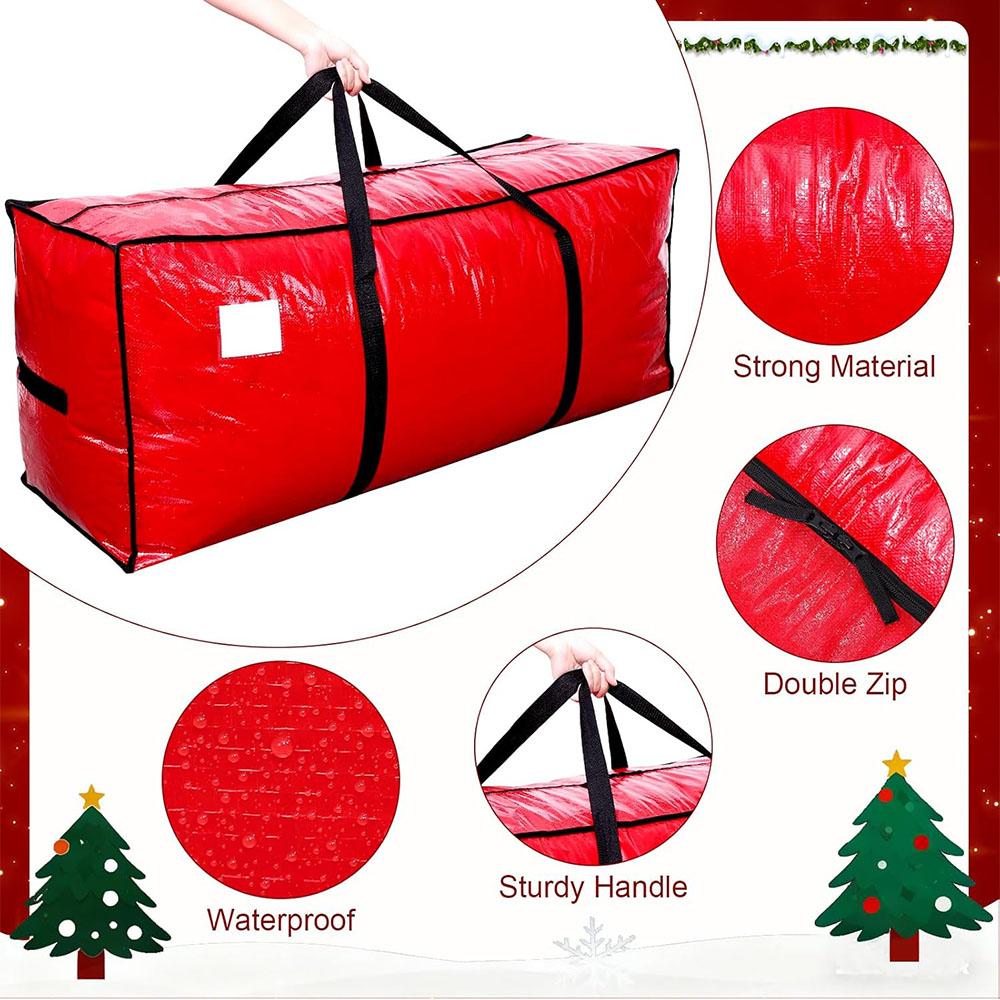 Extra Große Aufbewahrungstasche für Weihnachtsbäume für Weihnachtsbäume und andere Dekorationen