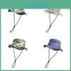 Childrens Summer Fishing Hat With Nylon Material And Waterresistant Wide Brim For Sunshade