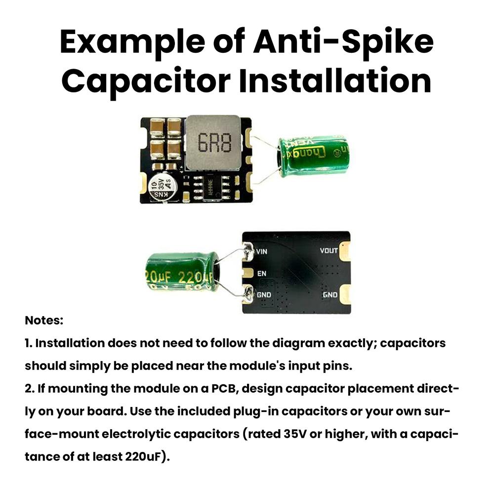 5A Mini DC-DC Buck Step Down Converter Board Module 5V-30V To 3.3V 5V 8.4V DC-DC Voltage Regulator PCB Board Power Buck Module