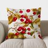 With Blossoms Throw Pillow Cover With Short Plush Print For Living Room Sofa Decoration Cushion Cover Pillow Covers Decorative