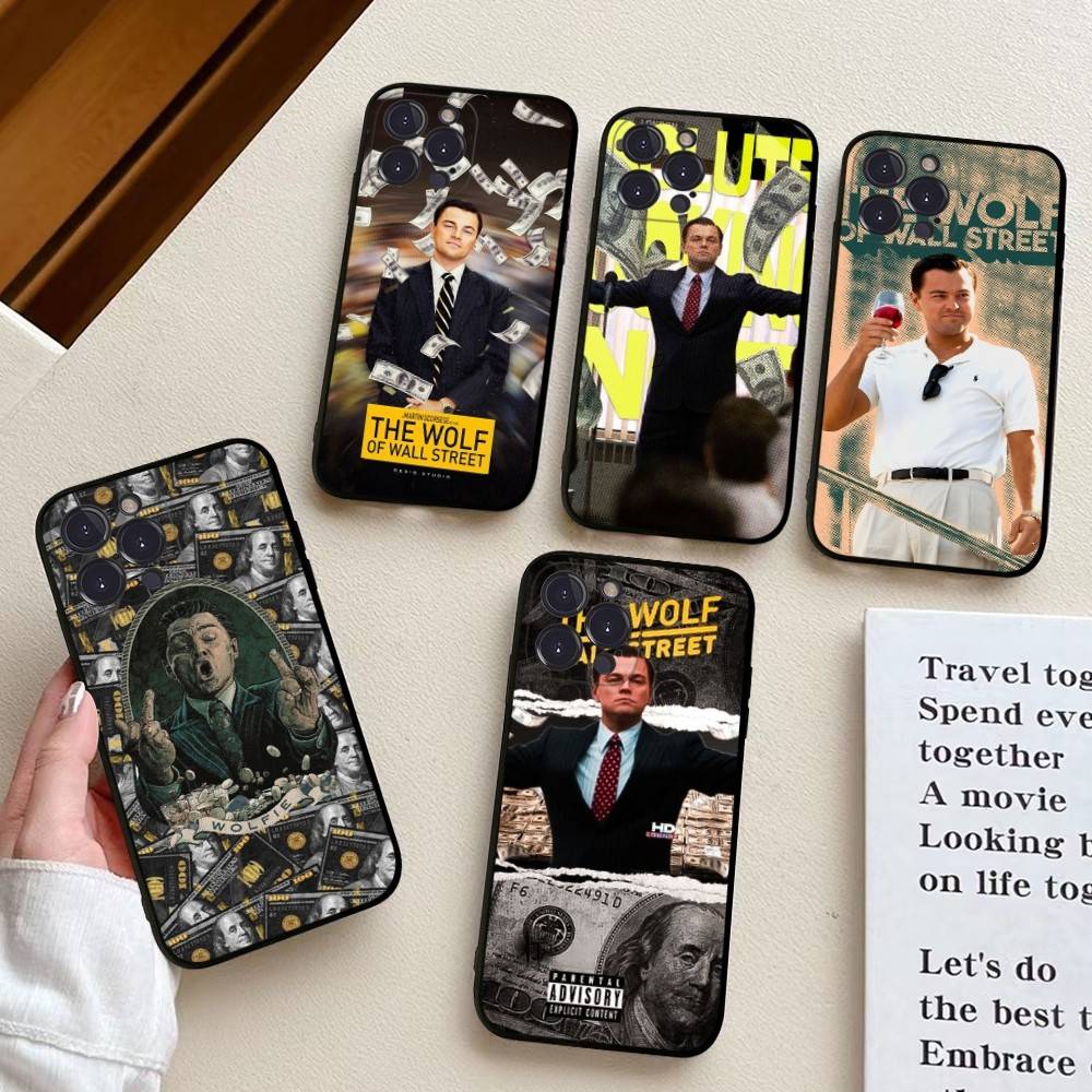 Classic Movie W-Wolf Of W-Wall S-Street For Iphone 17 16 15 14 11 12 13 Pro Max Plus Case Cute Art Phone Cover