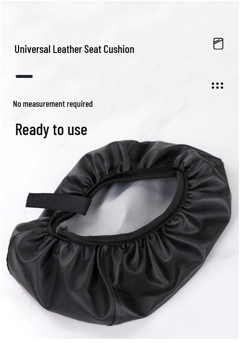 Universal Waterproof PU Leather Motorcycle Cushion Cover for All-Season Protection